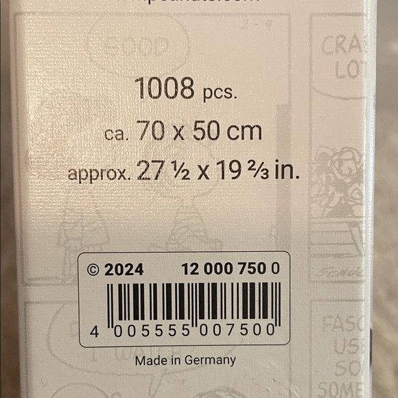 Ravensburger Peanuts Puzzle - Red, Yellow, Blue - Picture 2 of 6